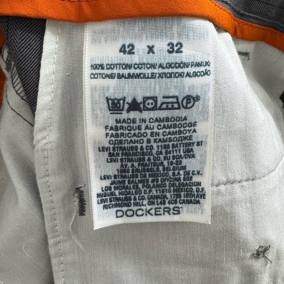 Men's Gray Dress Pants - Picture 6 of 8